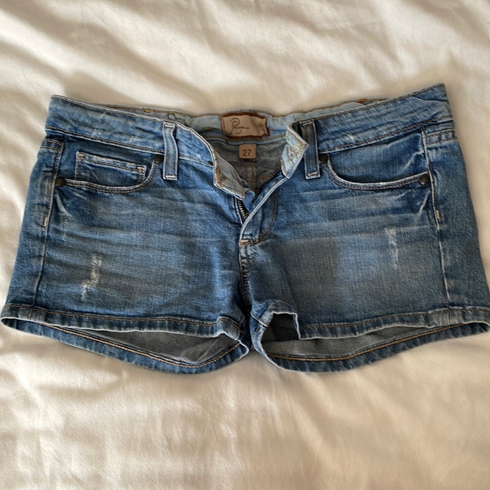 COPY - Paige Denim Low Rise Jean Shorts